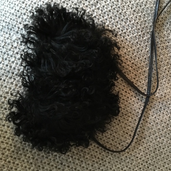Lamb fur purse - Picture 2 of 4
